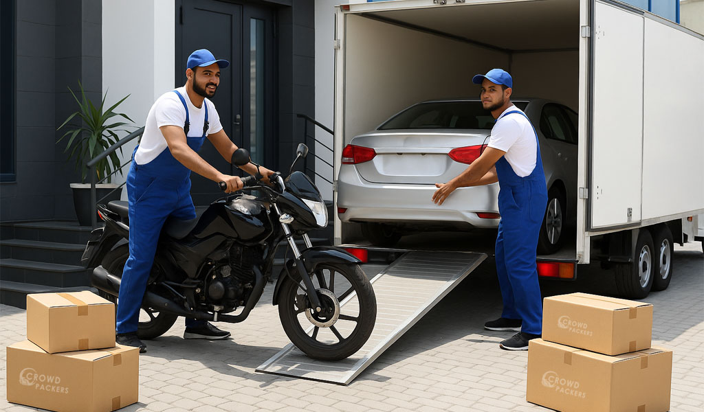 Crowd Packers and Movers Bike & Car Shifting Service