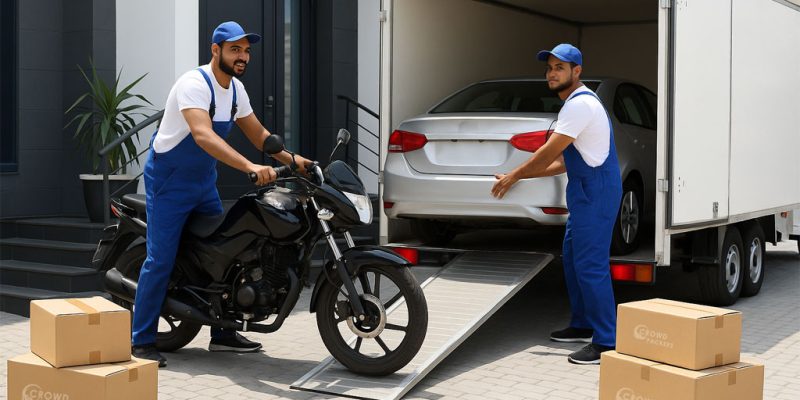Crowd Packers and Movers Bike & Car Shifting Service